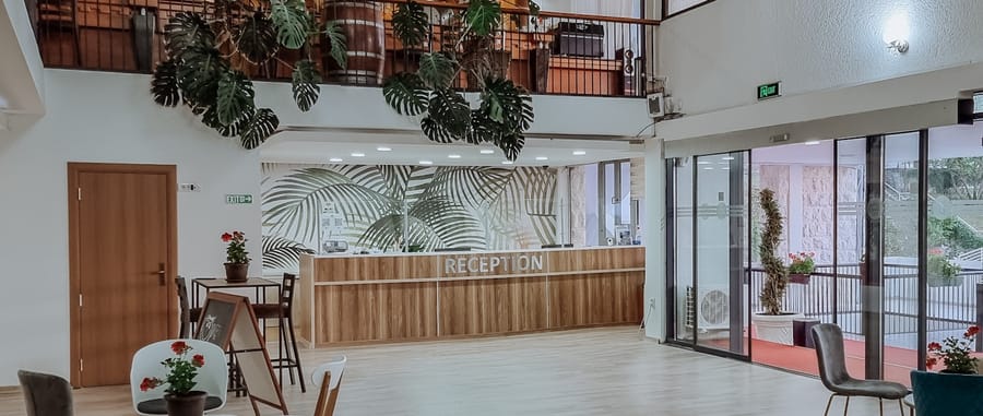 Detalj enterijera i prelaza ka terasi