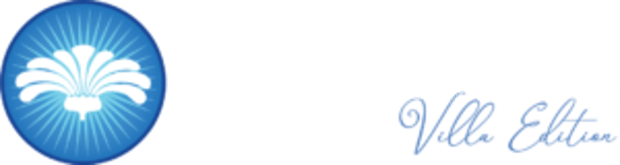 Detalj terase i bazena sa pogledom na more